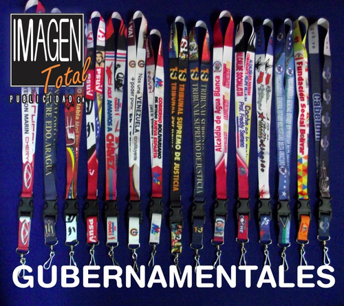 Imagen 3 de 9 de Cinta Estampada Personalizada Portacarnet Por 5 P.