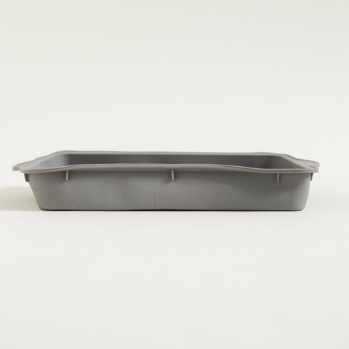 Molde Para Torta Rectangular De Silicona Gris 31x22x4 Cm