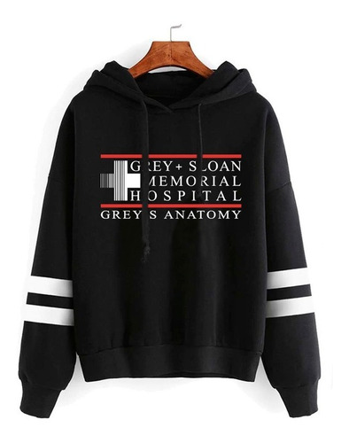 Buzo Saco Greys Anatomy Grey Sloam Memorial Hospital