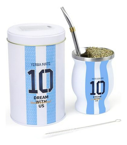 Set De Mate Premium Cuopru - Incluye Mate Capitán No.10, Yer