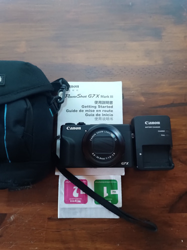 Cámara Canon Powershot G7x Mark 3 Compacta Prof 4k Wifi Negro (Usado)