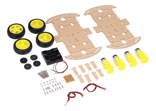 Kit Chasis Para Arduino Diy Robot / Auto 4wd