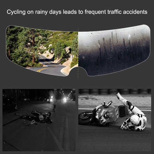 Película De Lente Impermeable Para Casco De Motocicleta, Ll