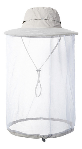 Mosquito Antisombrero Unisex Jungl Bucket Para Exteriores Y