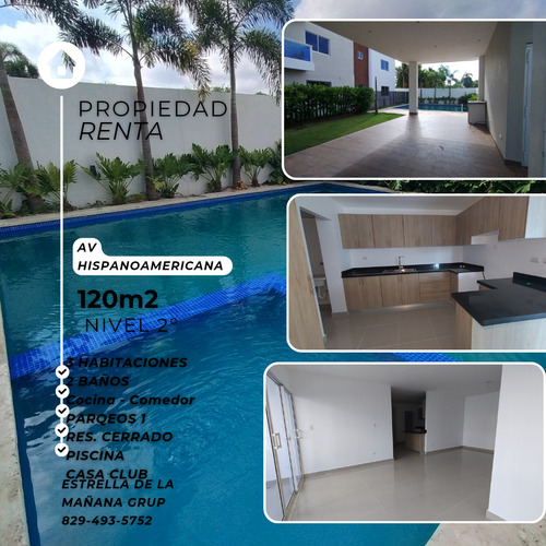 Primer Nivel En La Hispanoamericana Nuevos Apartamento Tipo