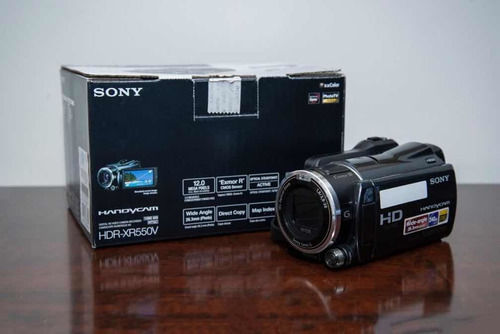 Filmadora E Câmera Sony Hdr-xr550v Promo Até Dia 23/10
