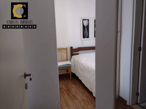 Imagem 12 de 15 de Lindo Apartamento De 2 Dormitórios No Acquaplay - Santos A Venda R$468mil - 455