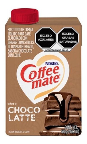 Coffee Mate Sustituto De Crema Para Café Liquido Chocolate