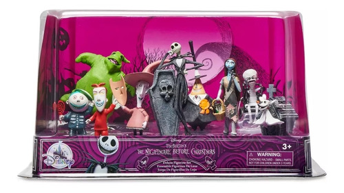 Disney Store Set 9 Figurines Extraño Mundo De Jack 2021