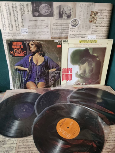 Lp Anatomía Musical Paul Mauriat Y Orquesta Y Andre Popp (Usado)