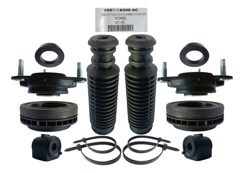 Kit Base De Amortiguador Ford Fiesta/ Max/ Move/ 2004 - 2013