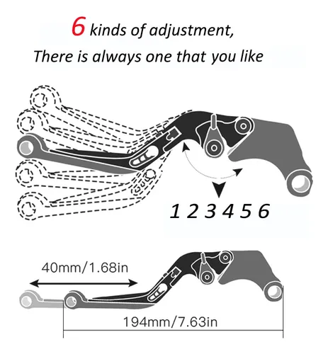 Palancas De Embrague De Freno Para Yamaha Mt-09 2013-2021