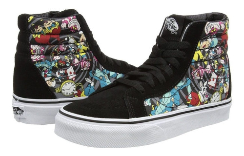 Zapatillas Vans Disney Rabbit Hole  Alicia Originales !!!