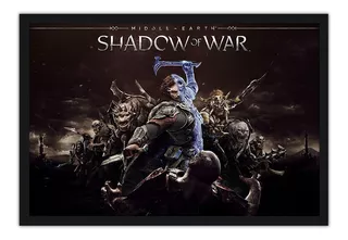 Quadro 64x94cm Middle Earth Shadow Of War - Games 58