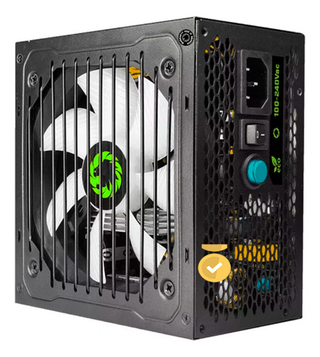 Fuente De Poder Atx Gamemax 800w Reales 60a Gamer 80p Bronce