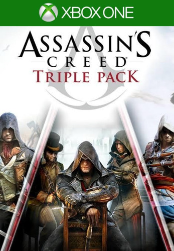 Assassin's Creed Triple Pack: Black Flag, Unity, Syndicate X