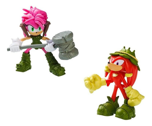Sonic - Pack X2 Amy Y Knuckles - Son2015