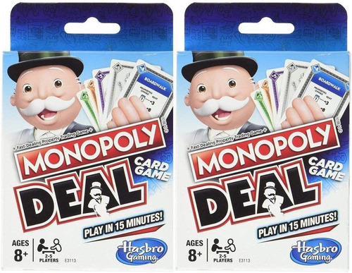 Hasbro Monopoly Deal - Paquete De Dos