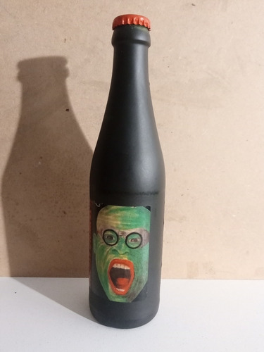 Botella Cerveza Tekkno Strong Colección Llena Vencida Italia