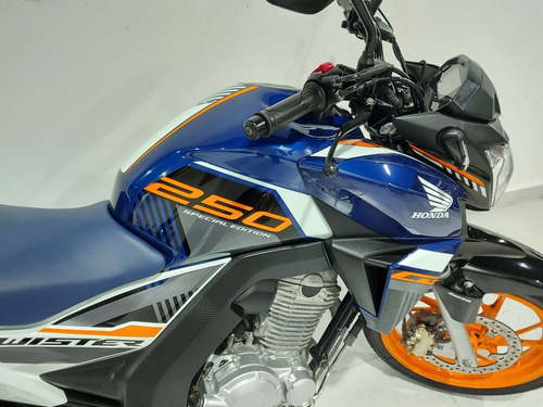 Imagem 4 de 8 de Honda Cb250f Twister Especial Edition Azul 2020