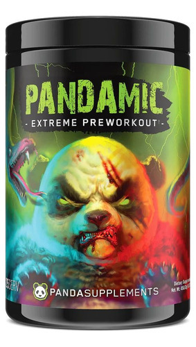 Panda Pandamic Extreme Preworkout 25 Serv Sabor PEACH GUMMY RINGS