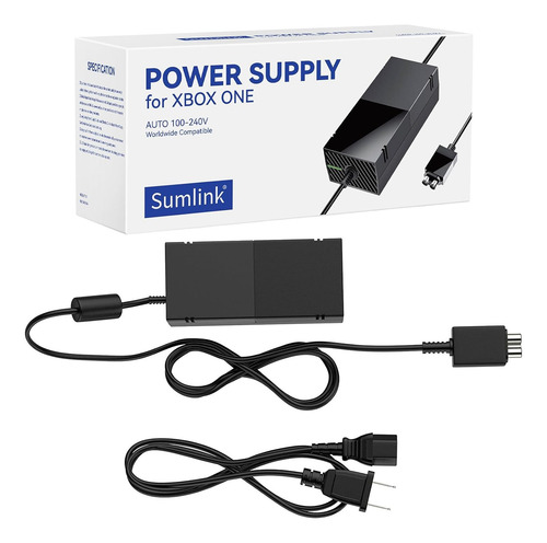 Fuente De Alimentación Sumlink Brick Para Xbox One, Cable Ad