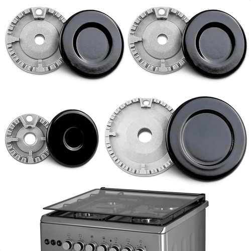 Tapas Quemador Estufa Gas Cabeza De Quemador 4 Piezas