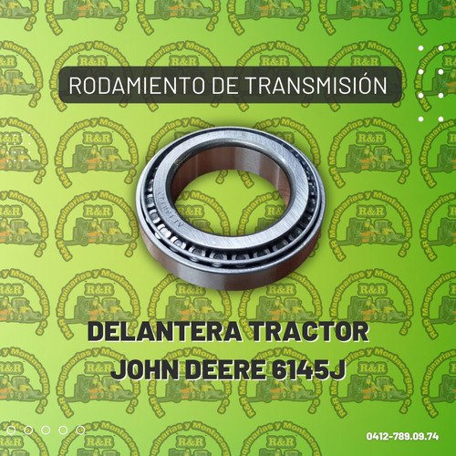 Rodamiento De Transmisión Delantera Tractor John Deere 6145j