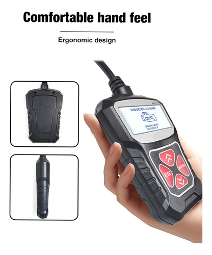 Ferramenta Obd2 De Scanner Universal Profissional Konnwei Kw