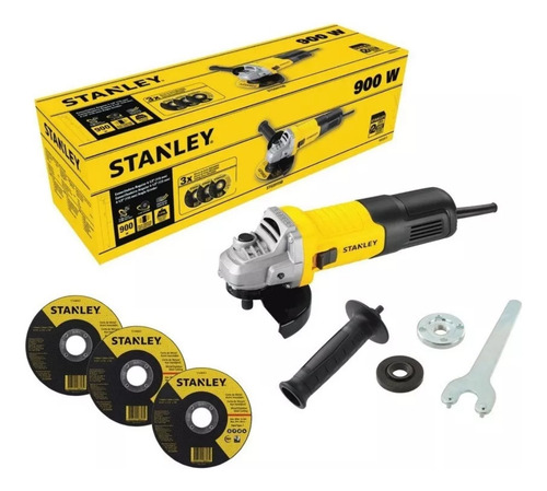 Esmerilhadeira Angular 4 1/2 Pol. 900w Stgs9115d Stanley