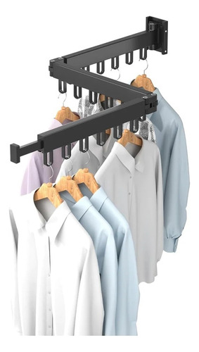 Tendedero Plegable De Pared Colgador De Ropa 