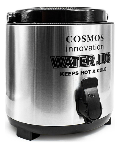 Termo Dispensador De Agua 5.8 Litros Idj-0600sac Color Plateado