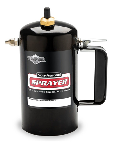 Pulverizador Aerosol Color Negro