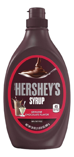 Hershey's Syrup De Chocolate 1.36kg Importado 