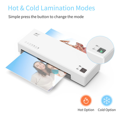Laminadora A4 Frío-caliente Y Máquina Laminadora Osmile Size