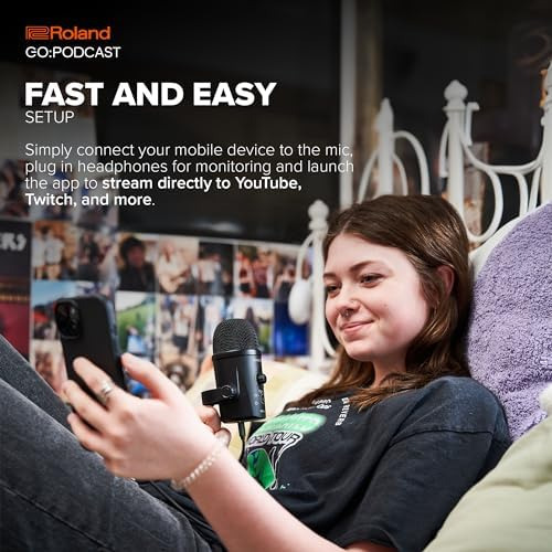 Roland Go: Podcast Video Podcasting Studio Para Teléfonos In