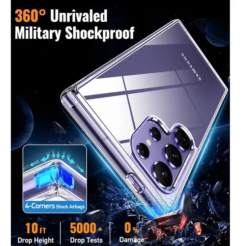 Estuche Funda Transparente Rígida + Protector Pantalla Hidrogel Con Kit De Instalación