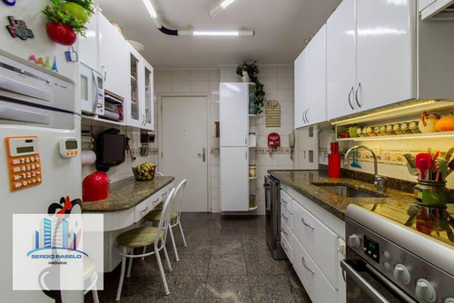 Imagem 5 de 6 de Apartamento Com 3 Dormitórios À Venda, 227 M² Por R$ 2.200.000,00 - Moema - São Paulo/sp - Ap3517