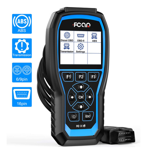 Fcar F507 Heavy Duty Truck Scanner Diesel Obd Lector Codigo