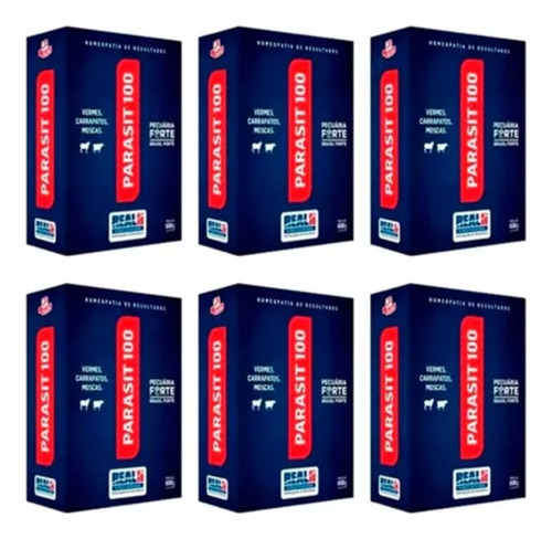 Kit Com 6 Real H Parasit 100 600g