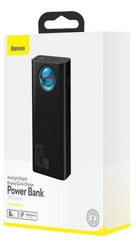  Cargador Portátil Baseus 65w 30000mah