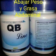 Qb Line Quemador De Grasa Natural Baja De Peso 100% Original