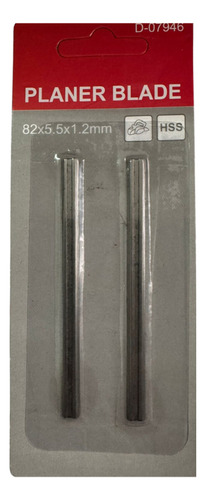 Lamina Faca 82mm Hss Para Plaina Elétrica Makita Bosch Skill