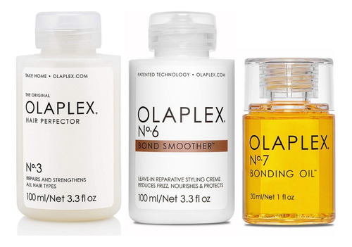 Kit Olaplex Protección Y Peinado (paso 3, 6 Y 7)