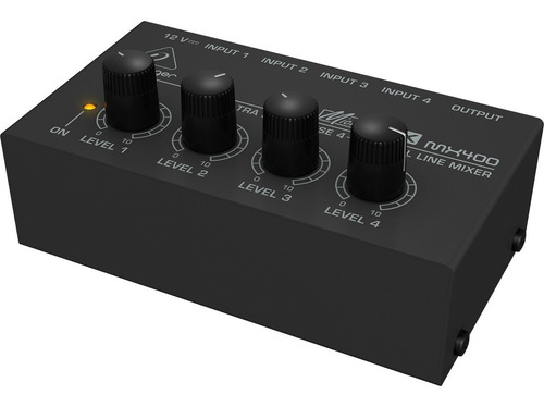 Imagen 6 de 6 de Behringer Mx400 Mezcladora Compacta De 4 Canales Plug 1/4