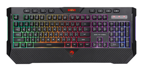 Teclado Gaming Marvo K656 Membrana Con Iluminación - Sportp