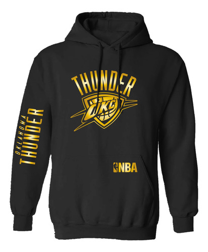 Sudadera Modelo Nba Oklahoma City Thunder Gold & Silver