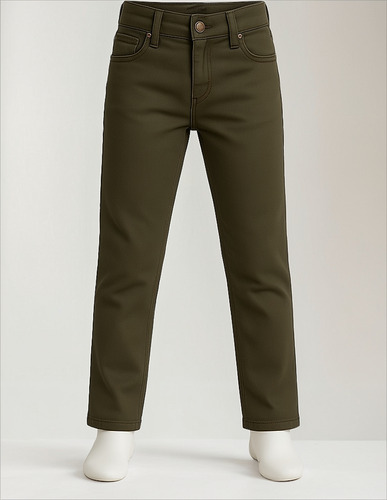 Pantalon Basico Gabardina Juvenil Niño