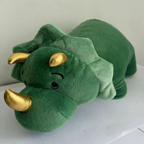 Lindo Animal De Peluche Triceratops, Dinosaurio De Peluche