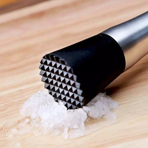 Socador Para Caipirinha Frutas Em Aço Inox - Top Util - 21cm Cor Prateado